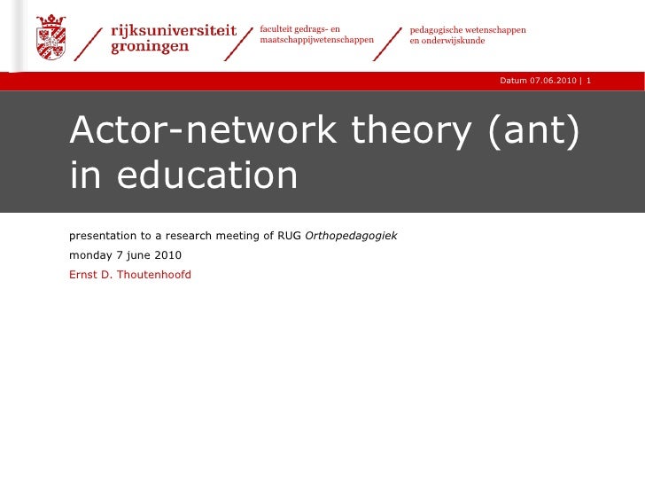 actor network theory master thesis Recommended citation thomas, j(2017) towards gender inclusive representation in the theatre: the actor and the spectator (master's thesis) retrieved from https. actor network theory master thesis Recommended citation thomas, j(2017) towards gender inclusive representation in the theatre: the actor and the spectator (master's thesis) retrieved from https.