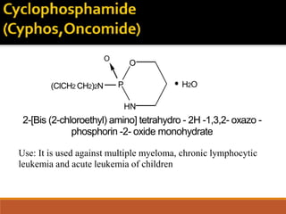Clch2 Anti neoplastic agents | PPTX
