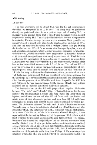 Antinuclear antobdy testing | PDF