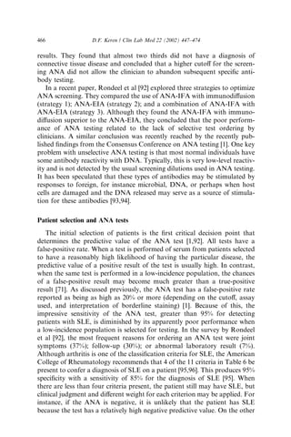 Antinuclear antobdy testing | PDF