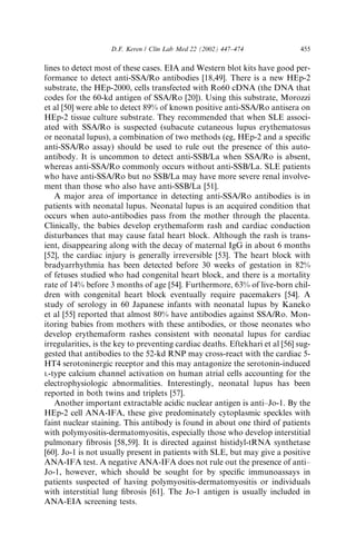 Antinuclear antobdy testing | PDF