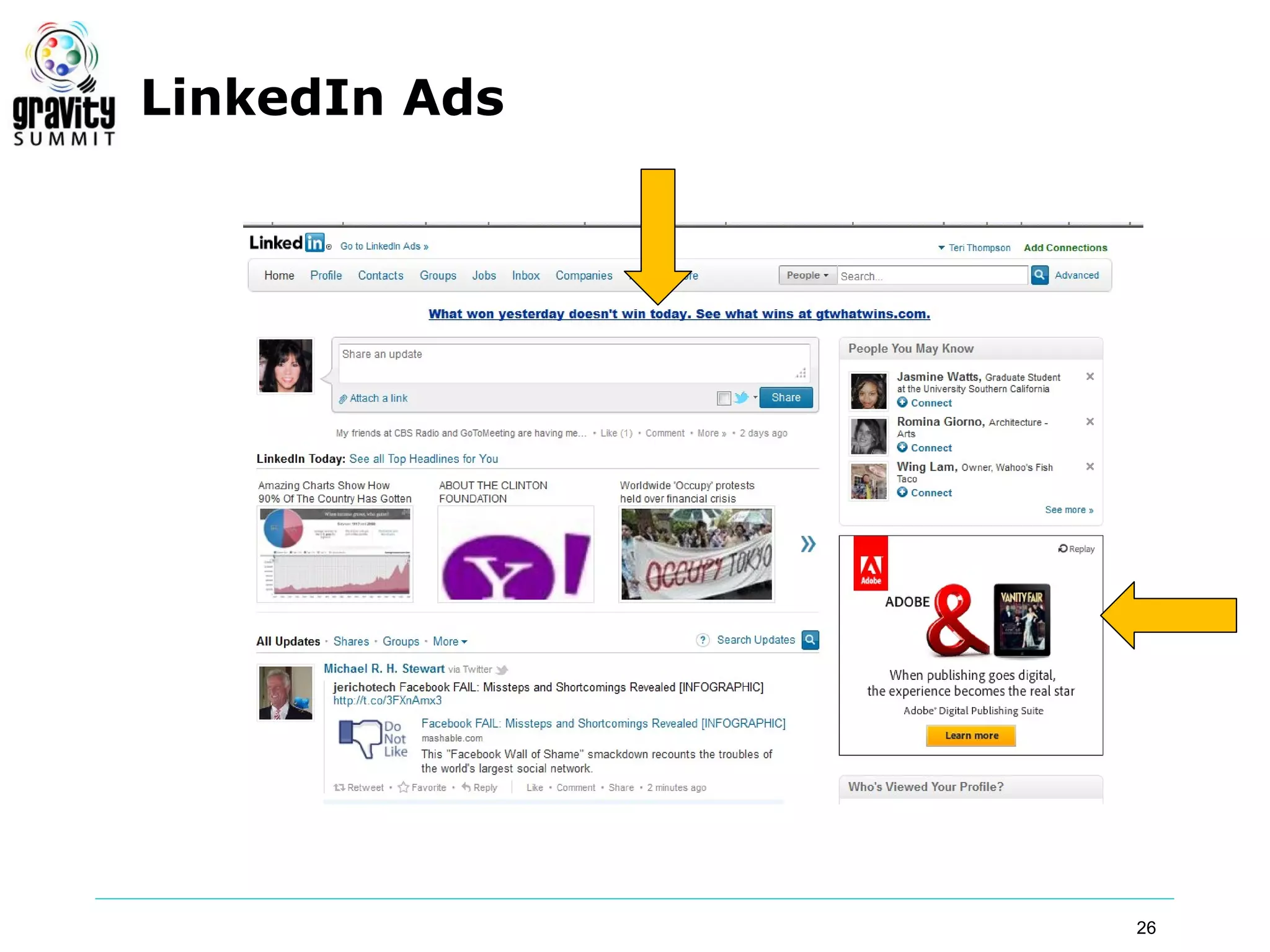 LinkedIn Ads




               26
 
