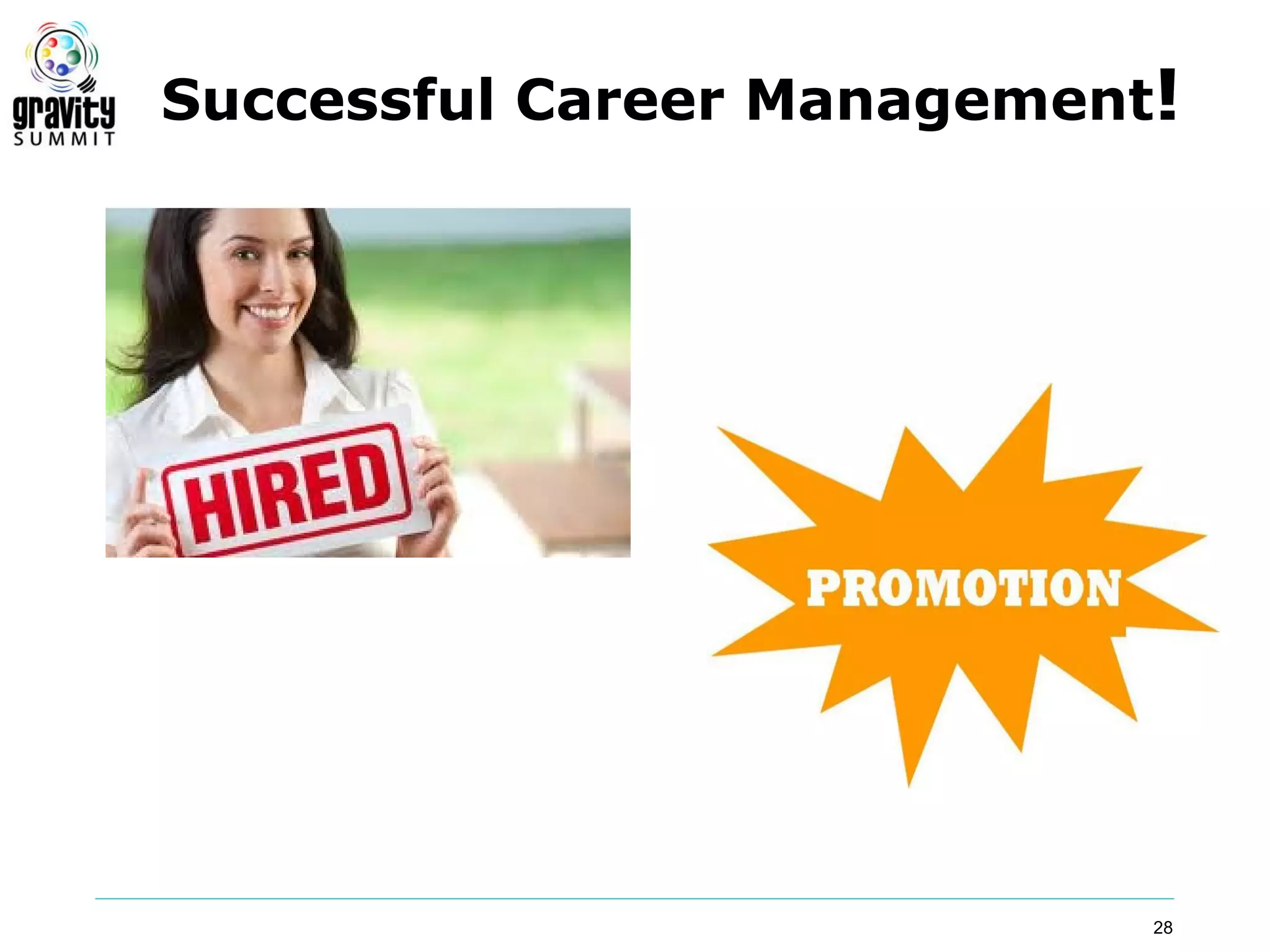 Successful Career Management!




                            28
 