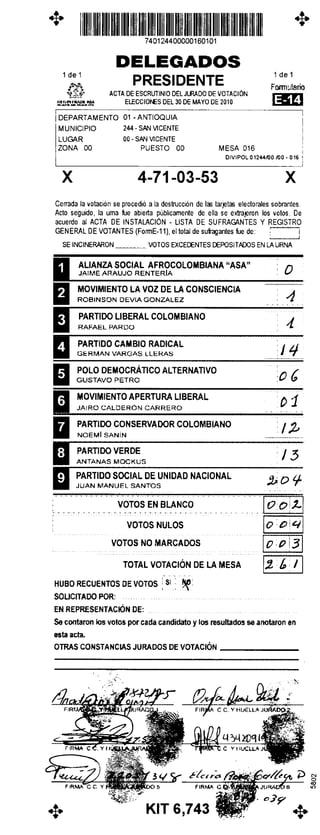 Antioquia san vicente