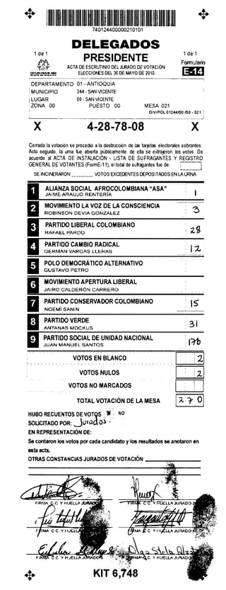 Antioquia san vicente