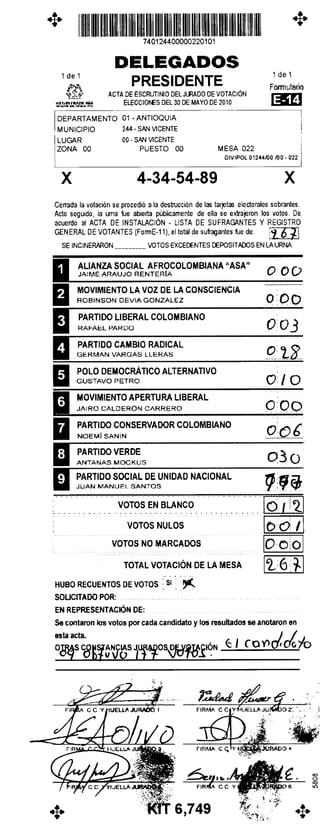 Antioquia san vicente