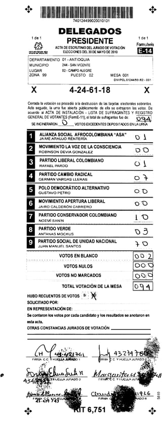 Antioquia san vicente