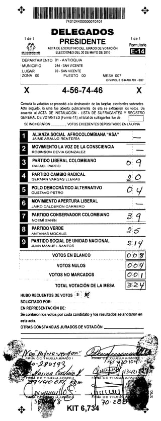 Antioquia san vicente