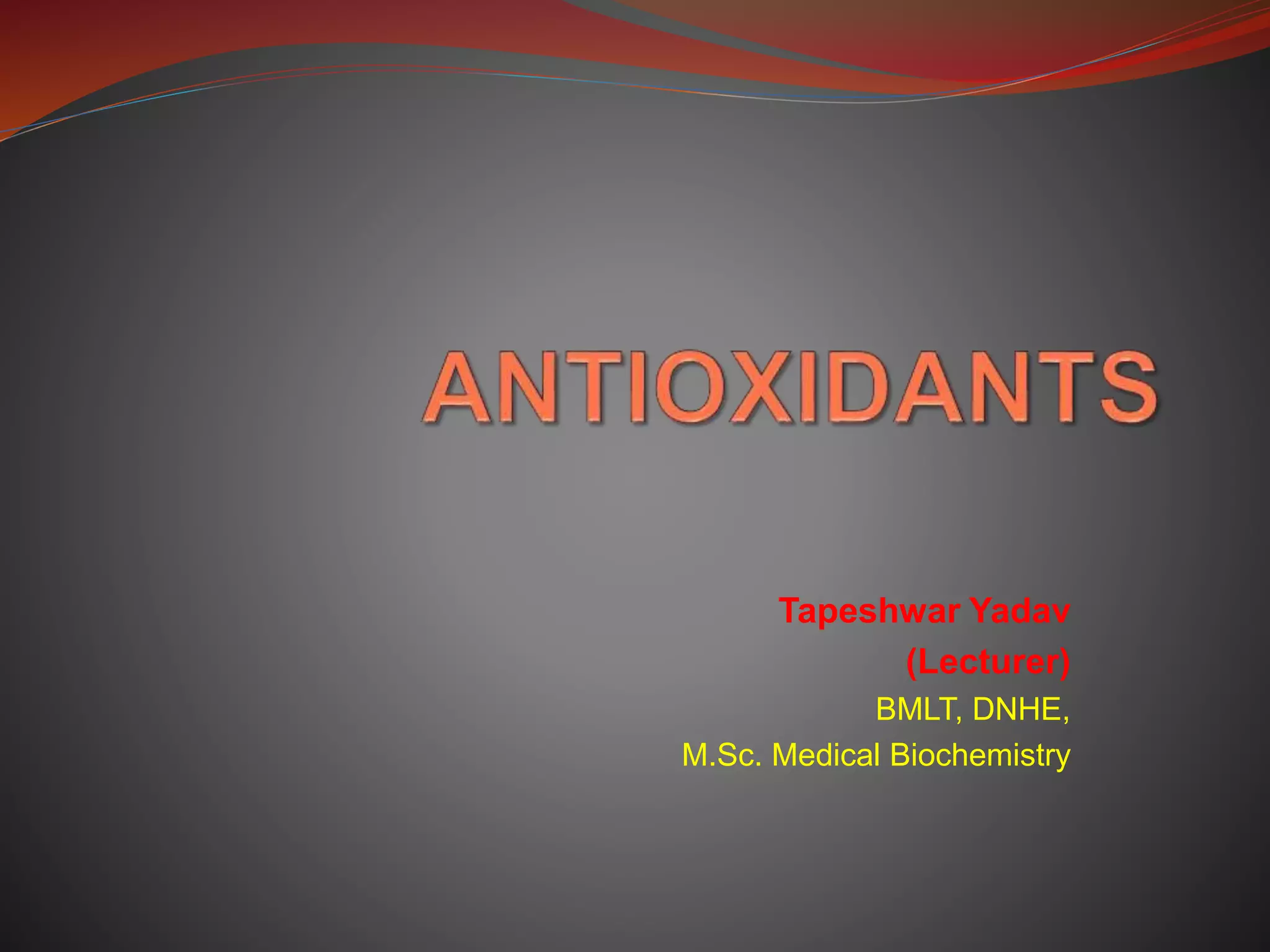 Non Enzymatic Antioxidants Definition at Laura Stevens blog