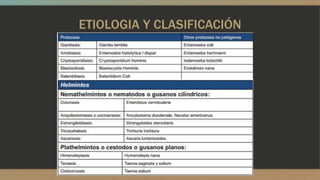 ETIOLOGIA Y CLASIFICACIÓN
 