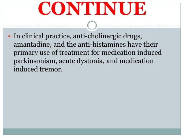 Amantadine Medication Uses