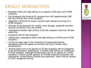 Pergolin Inj Antiparkinson drugs | PPTX