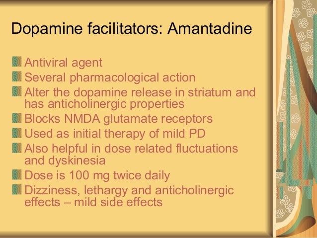 Symmetrel Drug Class