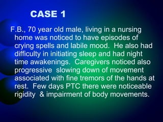 Antiparkinsons | PPT | Physical Therapy | Wellness