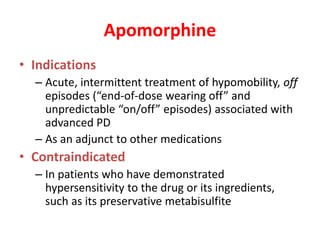 Anti parkinsons drugs New Pharmacology .pdf