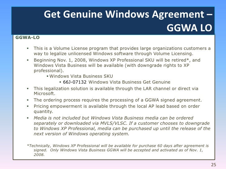 Genuine Windows Vista Business Downgrade Xp Pro Installed English