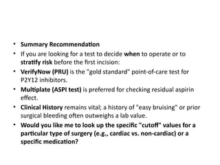 Psy12 Lab Ranges antiplatelets in high risk post surgical patientsppt.pptx