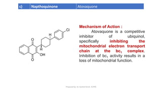 Antiprotozoal Agents.pdf Introduction, Classification, SAR and MOA | PDF