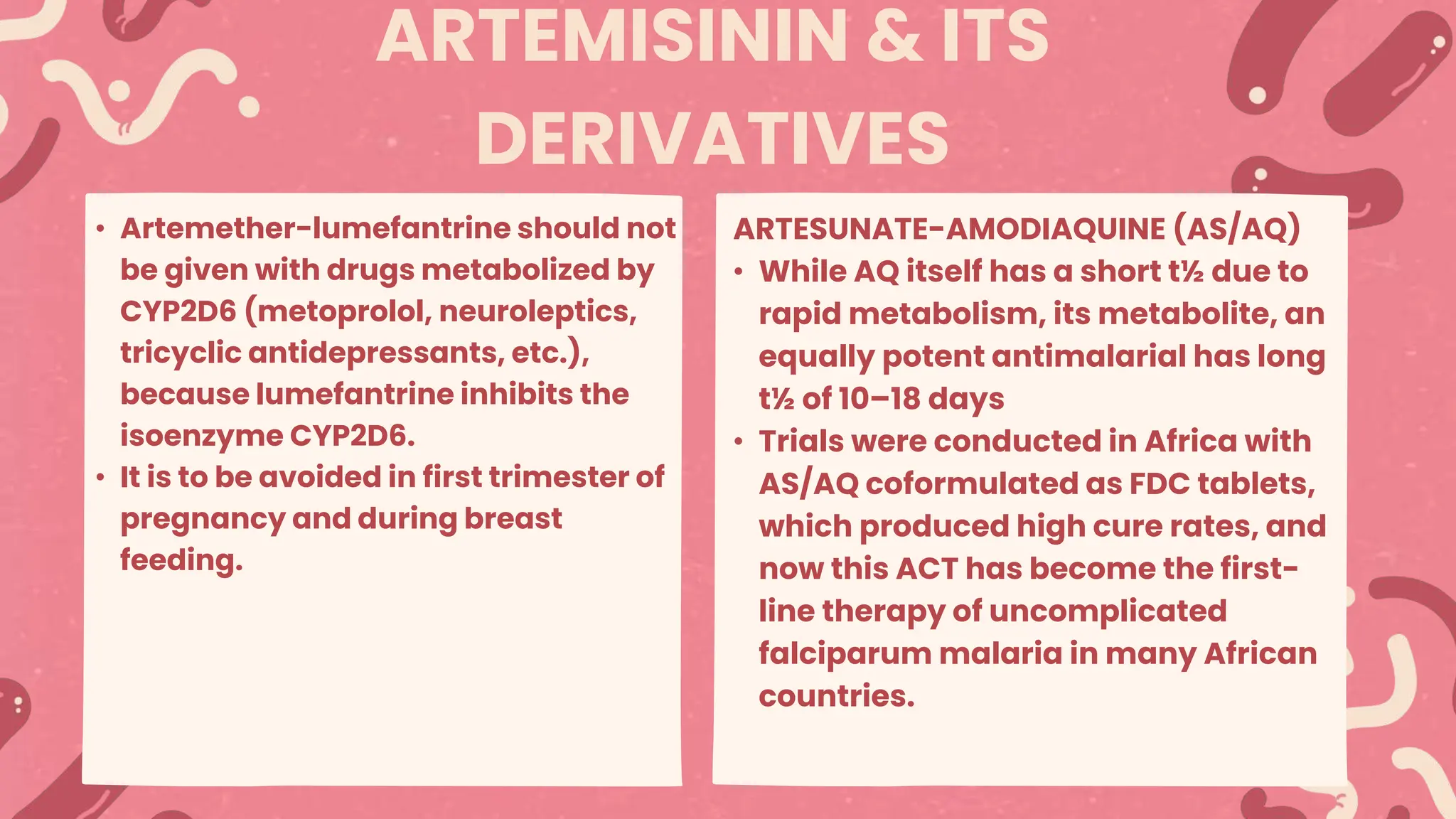 ANTIPROTOZOANS AND DRUGS USED IN TREATMENT OF MALARIA.pptx