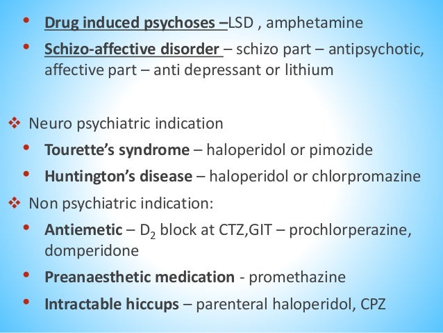 Procyclidine Indication