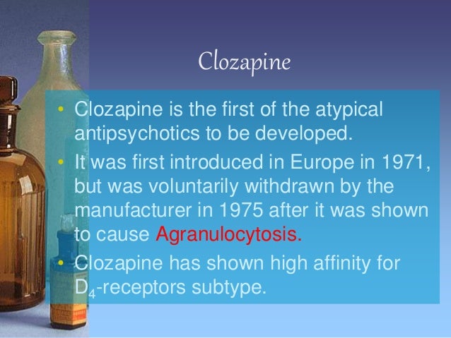 clozaril autistic disorder