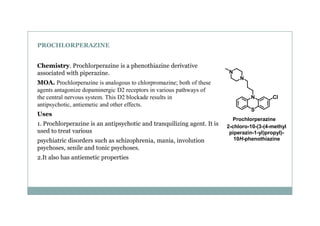 Compazine Pathway Drugs Acting on CNS-Antipsychotics | PDF