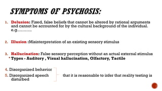 Psychiatry for undergraduate students at campus | PPT