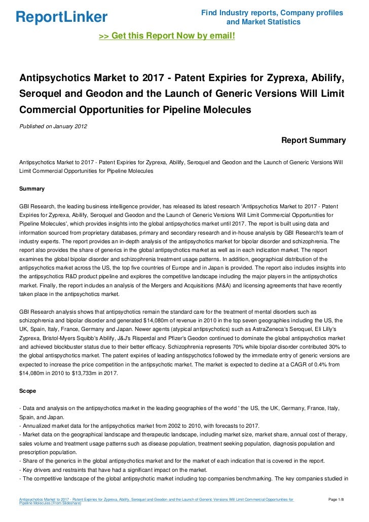 What is the difference between seroquel and geodon