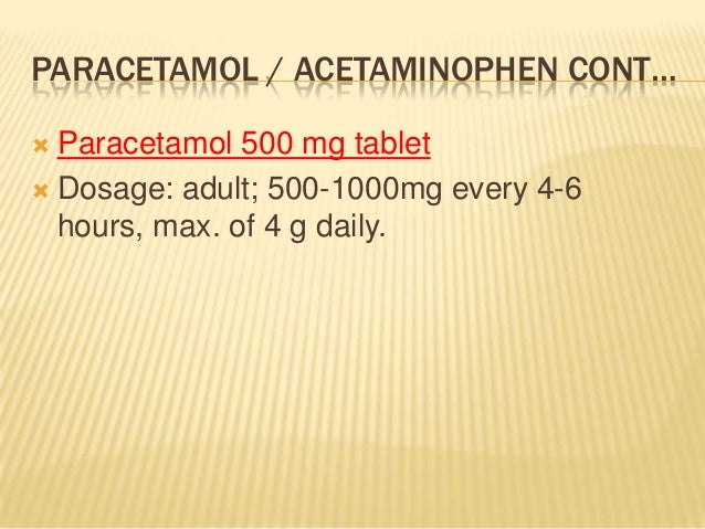 in hours paracetamol 6 6 Antipyretic drugs