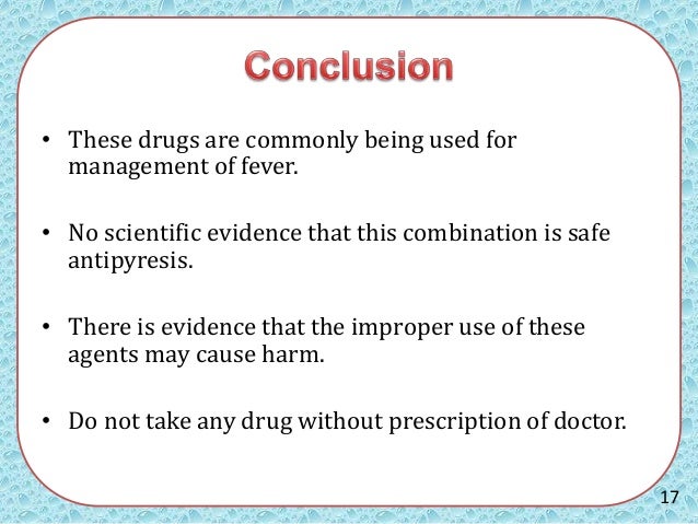 Antipyretic Medicines List