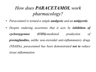 Pharmacology of Paracetamol