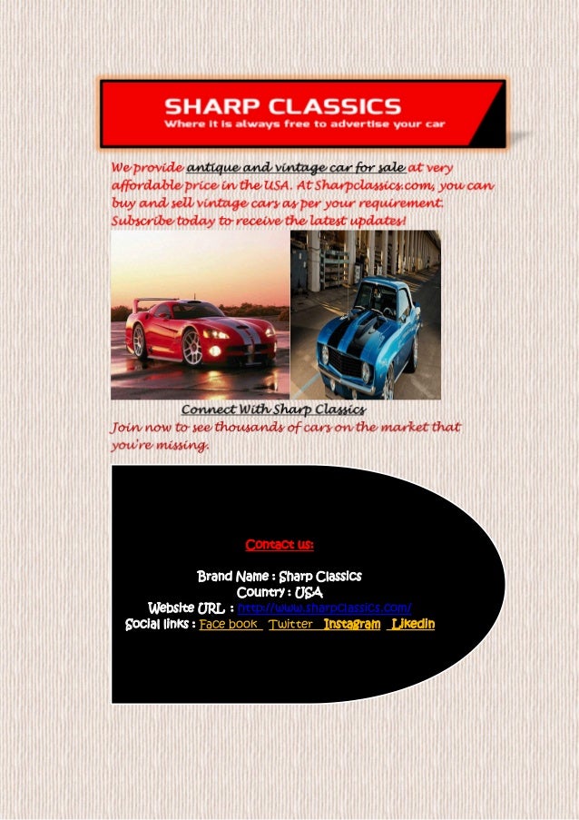 How To Buy A Classic Car Cheap At Auction