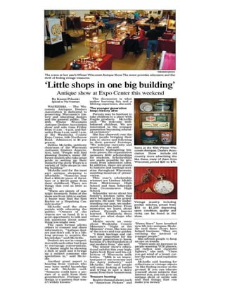 Antique at waukesha expo article