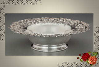 Antique Silver table decorations