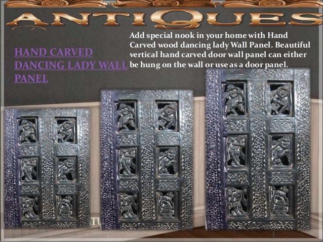 Antique Vintage Indian Wall Decor Panels