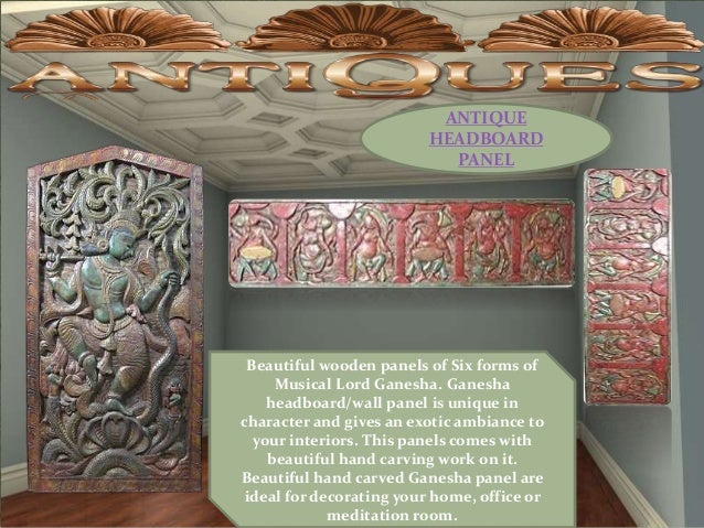 Antique Vintage Indian Wall Decor Panels