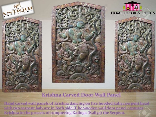 Antique Vintage Indian Wall Decor Panels By Mogulinterior