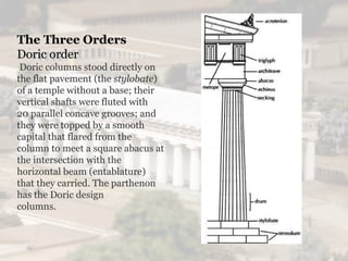 Antiquity Greece history of interior etc | PPTX