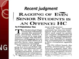 Recent judgment
 