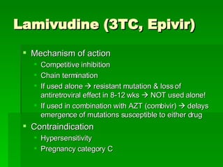 Antiretroviral Drugs | PPT