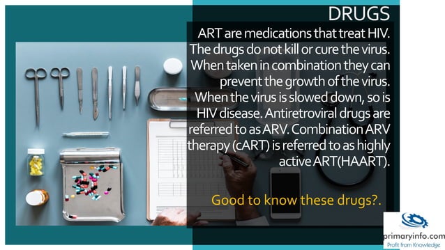Antiretroviral drugs | PPT