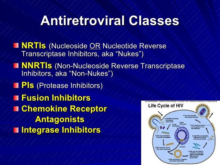 Antiretrovirals