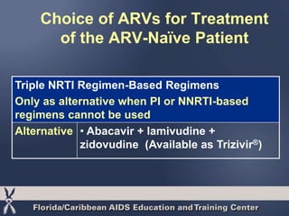 Antiretroviral therapy _drugs,_mechanism_of_action,_adverse_effects ...