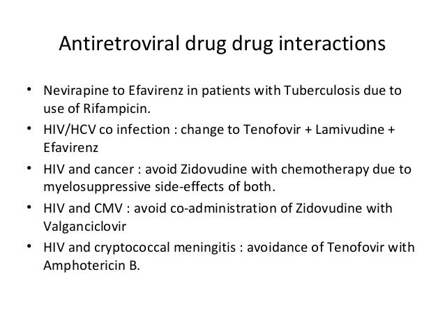 Nevirapine Drug Interactions