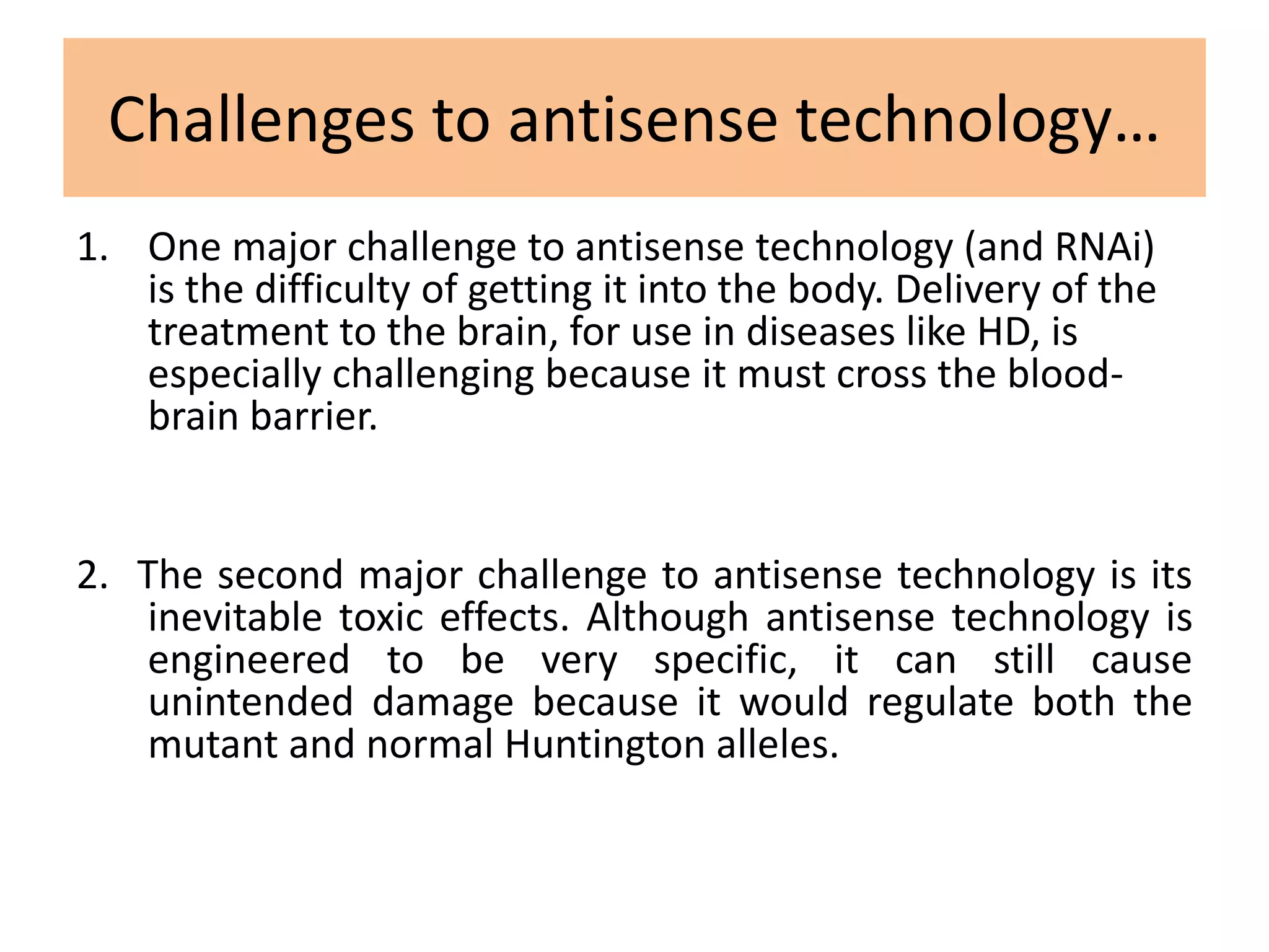 Antisense rna technology | PPTX | Chemistry | Science