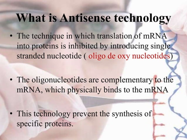 Antisense technology | PPTX