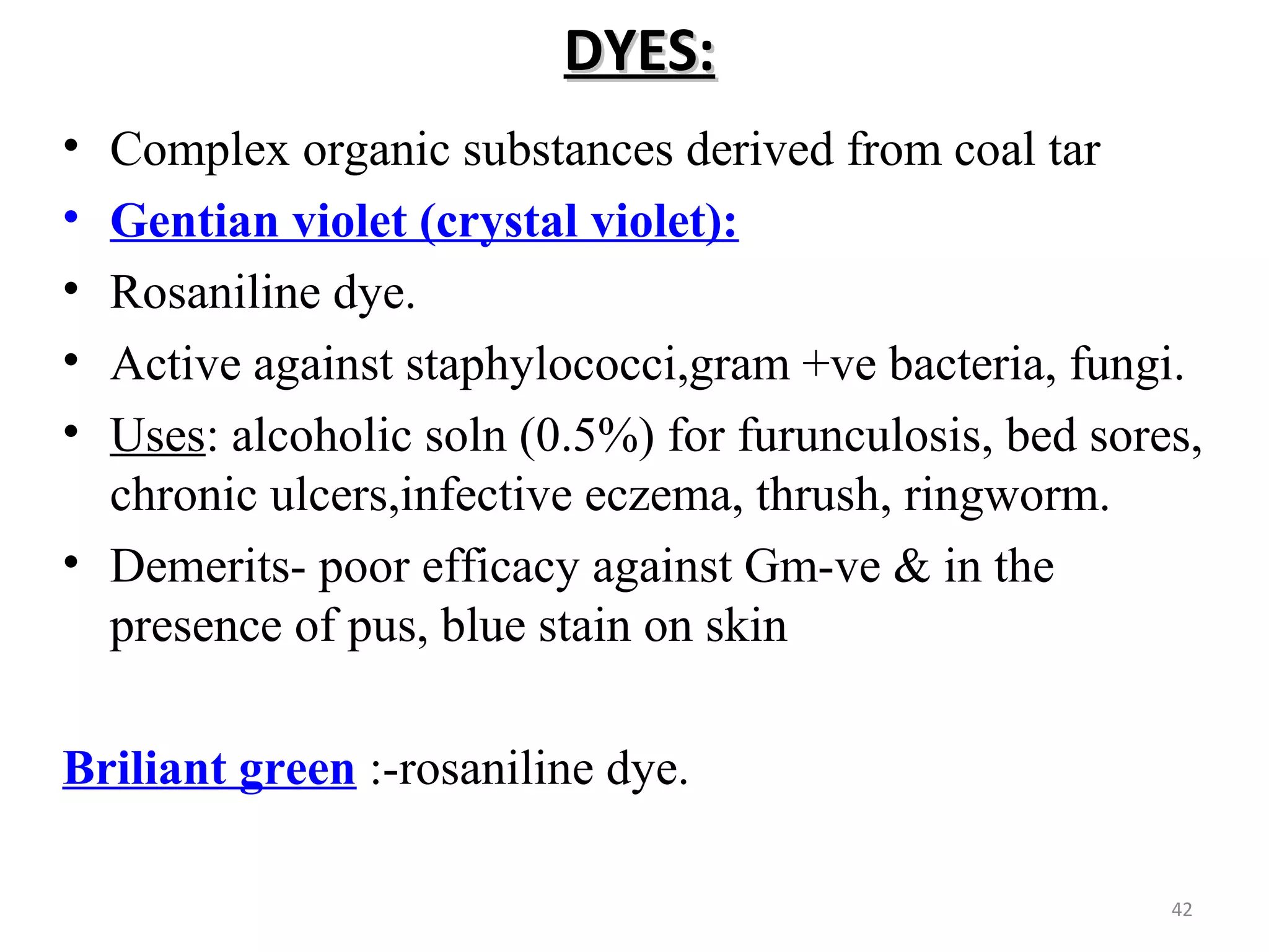 Antiseptic and disinfectant | PPT