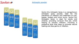 Antiseptic powder
 