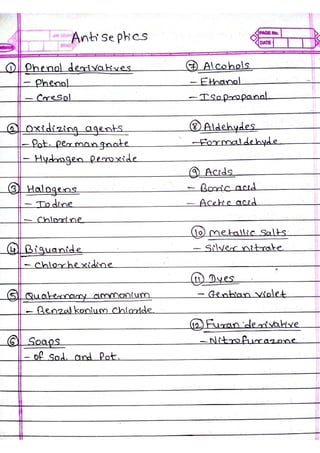 Antiseptics / Antiseptic Agents | PDF