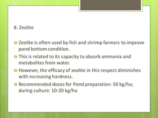 Antiseptics and disinfectants in aquaculture | PDF